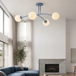 Pregos lampa sufitowa 4xE14 niebieska 1890/4
