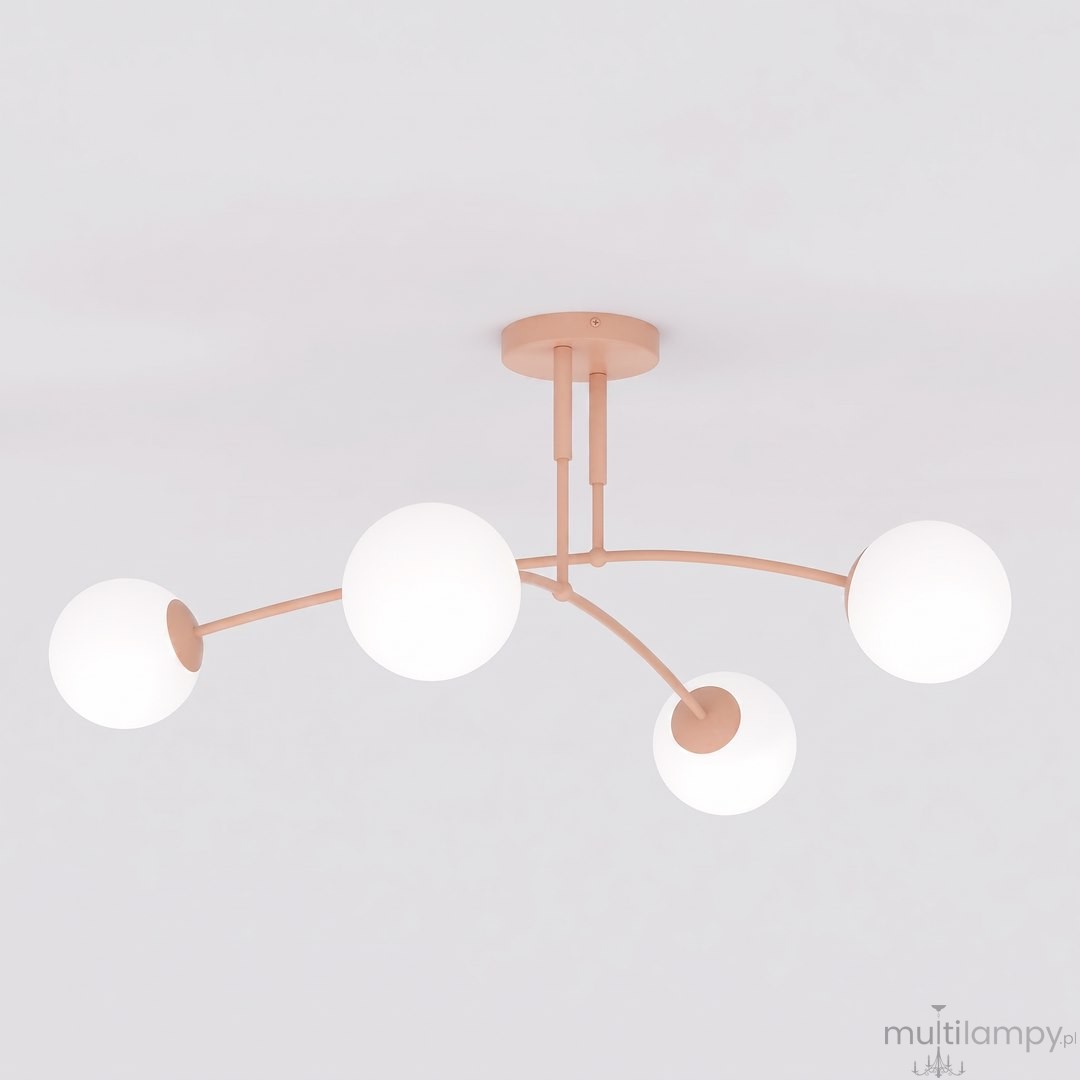 Pregos lampa sufitowa 4xE14 koral 1892/4
