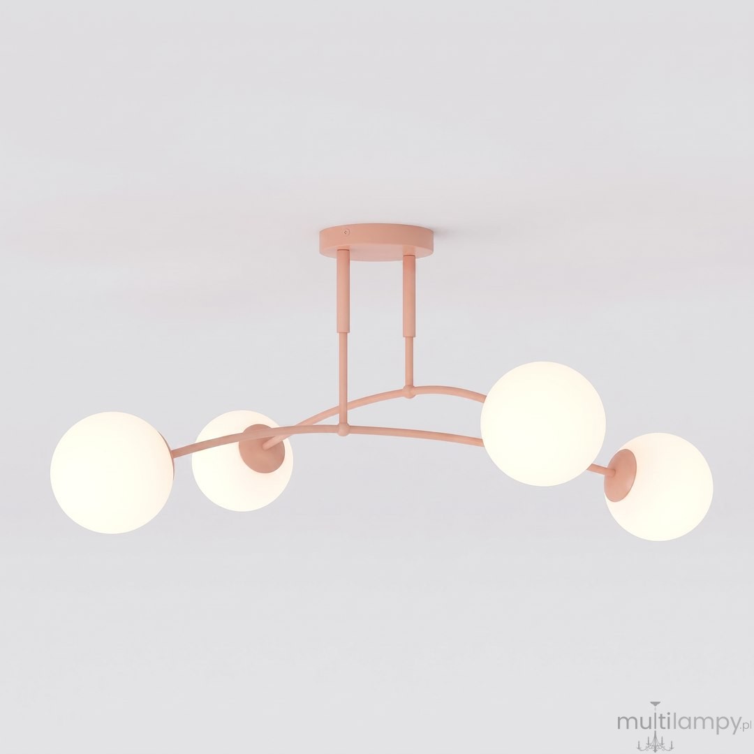 Pregos lampa sufitowa 4xE14 koral 1892/4