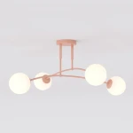 Pregos lampa sufitowa 4xE14 koral 1892/4