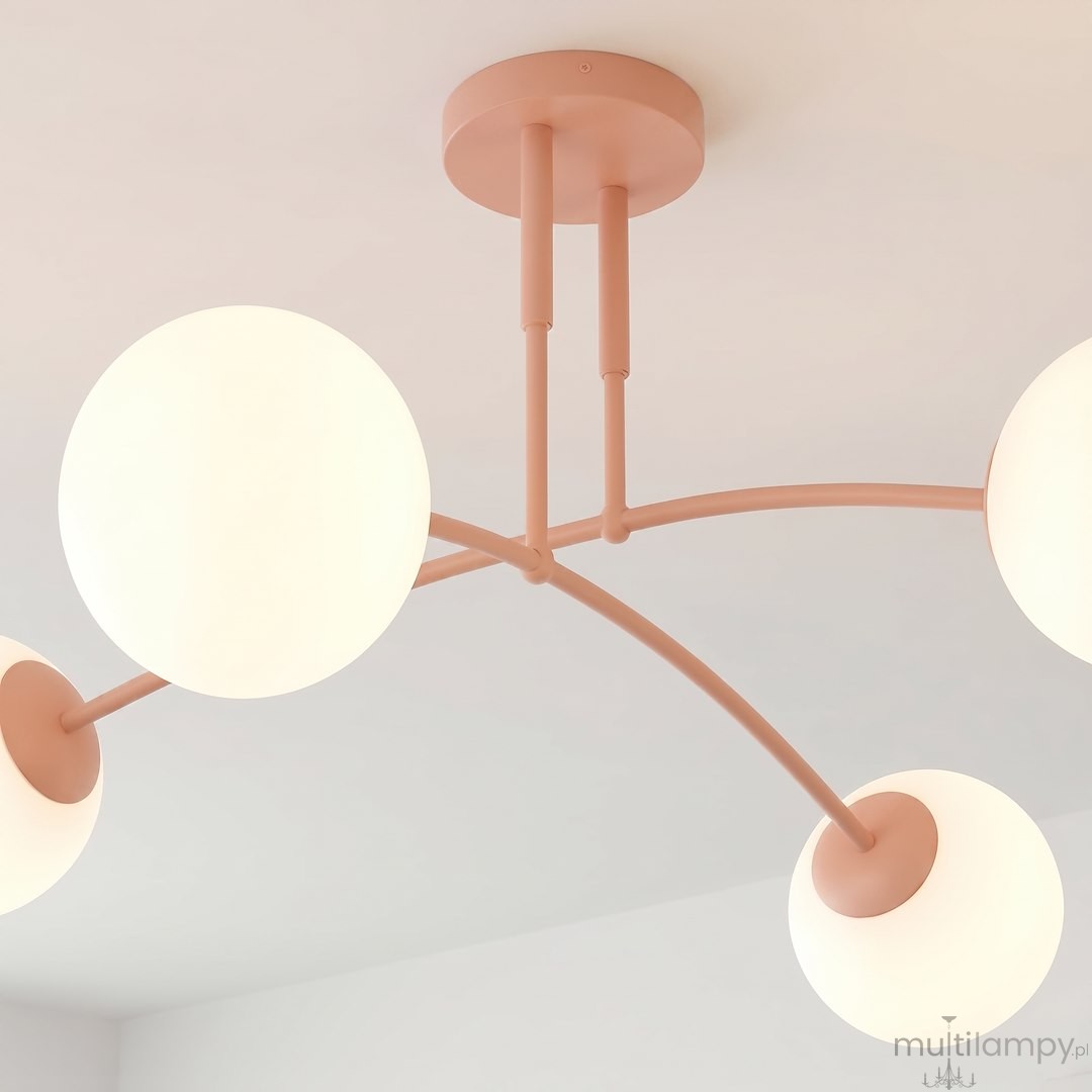 Pregos lampa sufitowa 4xE14 koral 1892/4