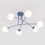 Pregos lampa sufitowa 6xE14 niebieska 1890/6