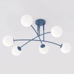 Pregos lampa sufitowa 6xE14 niebieska 1890/6