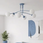 Pregos lampa sufitowa 6xE14 niebieska 1890/6