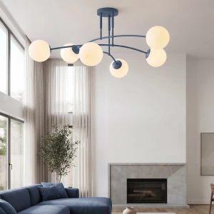 Pregos lampa sufitowa 6xE14 niebieska 1890/6