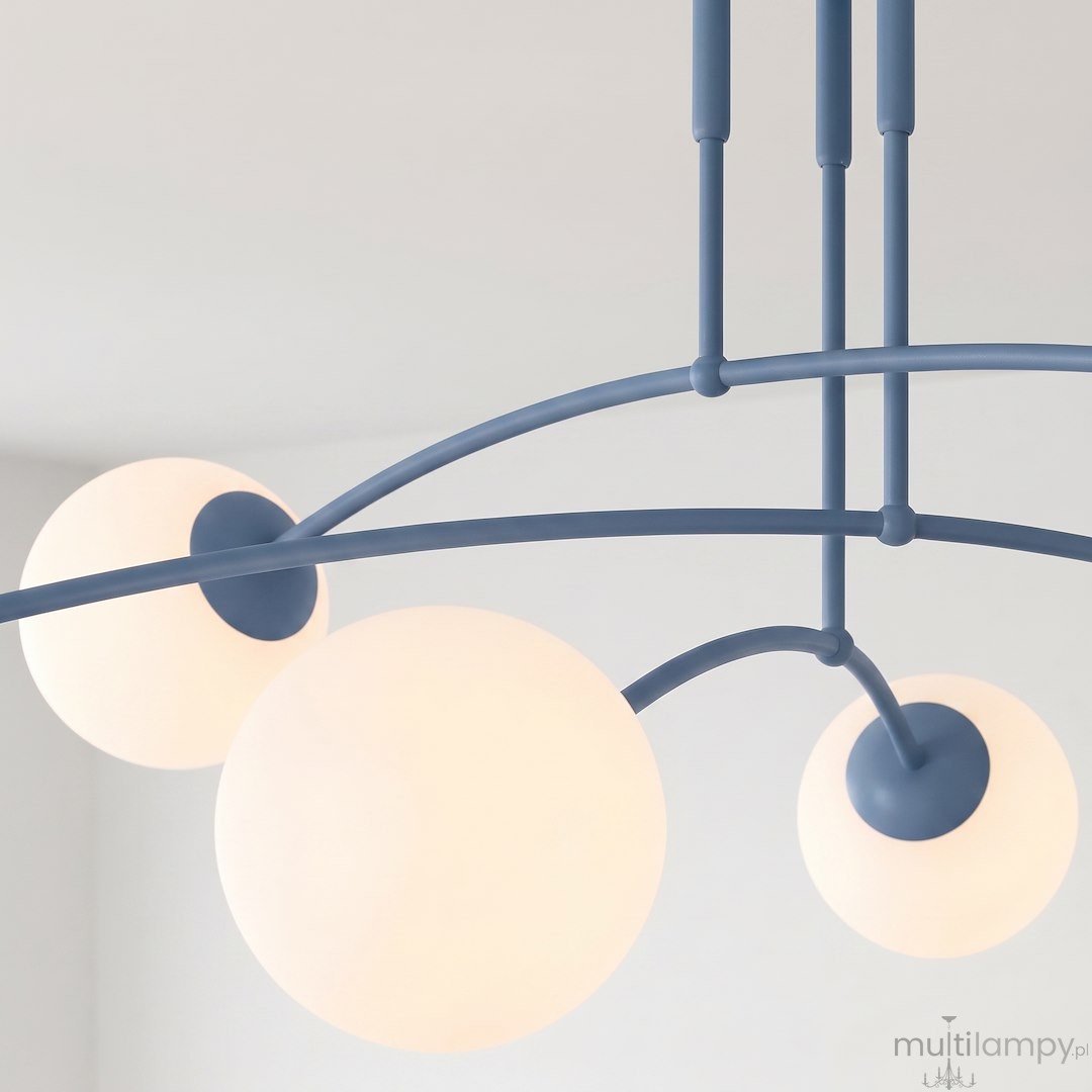 Pregos lampa sufitowa 6xE14 niebieska 1890/6