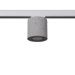 Orbis plafon 1xGU10 do szyny 3F beton, adapter biały MYL.00118