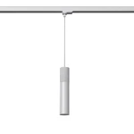 Borgio lampa wisząca 1xGU10 z żarówką 7W/3000K do szyny 3F biała MYL.00128