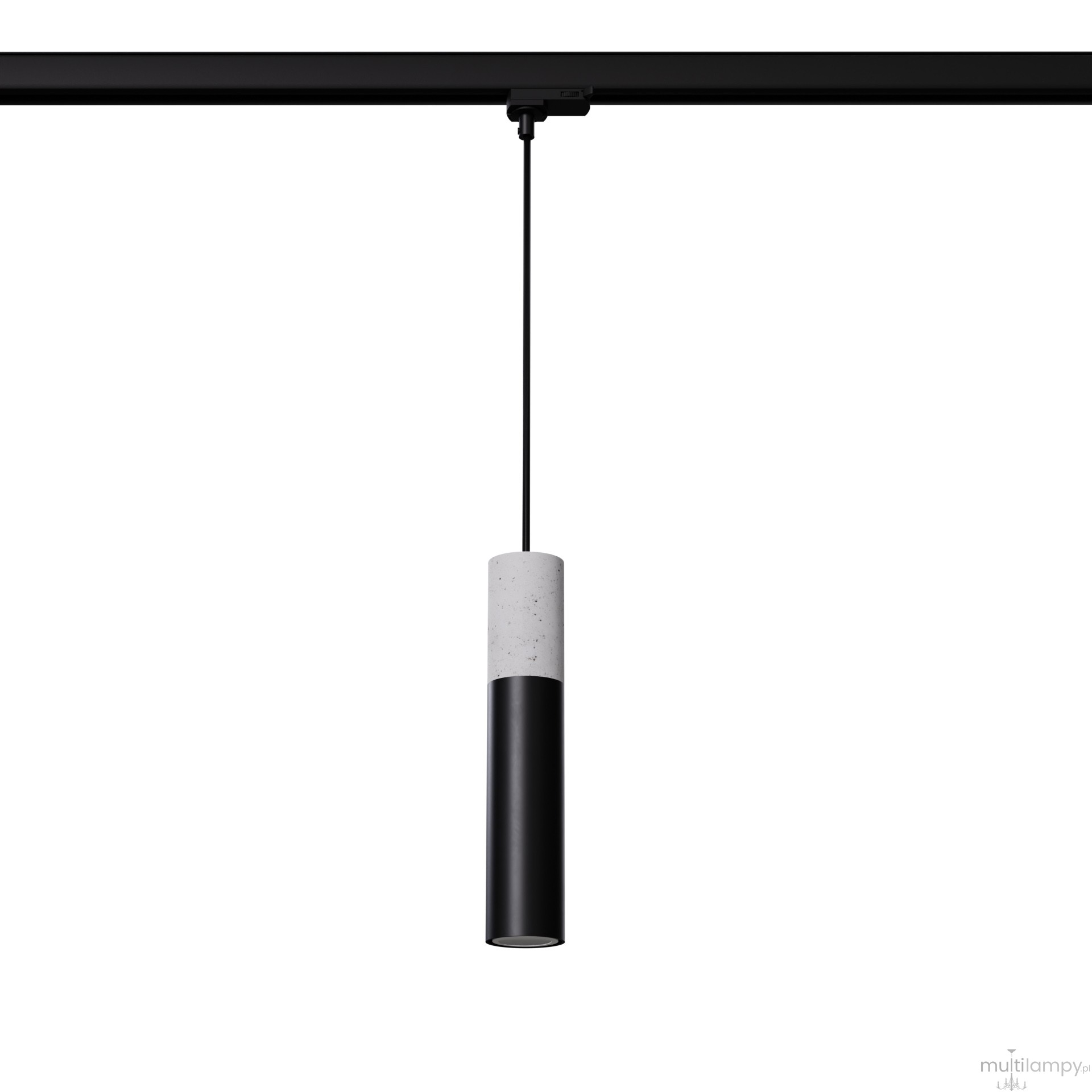 Borgio lampa wisząca 1xGU10 do szyny 3F czarna MYL.00130