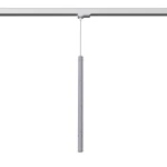 Pastelo lampa wisząca 1xG9 z żarówką 4,5W/4000K do szyny 3F beton, adapter biały MYL.00147