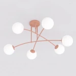 1892_6-3.Pregos lampa sufitowa 6xE14 koral 1892/6