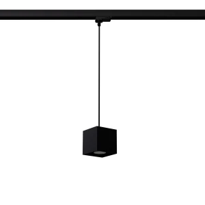 Quad lampa wisząca 1xGU10 z żarówką 7W/4000K do szyny 3F czarna MYL.00285