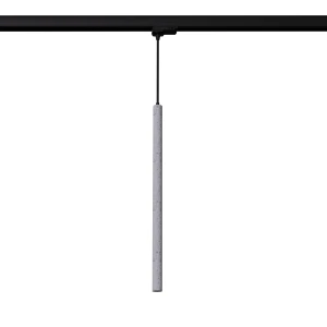 Pastelo lampa wisząca 1xG9 do szyny 3F beton, adapter czarny MYL.00430