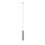 Karbon 1 lampa wisząca 1xGU10 z żarówką 7W/4000K do szyny 3F biała MYL.00696
