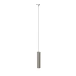 Karbon 1 lampa wisząca 1xGU10 do szyny 3F beżowa, adapter biały MYL.00748
