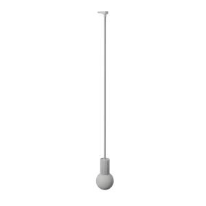 Halo 1 lampa wisząca 1xG9 z żarówką 4,5W/4000K do szyny 3F biała, adapter biały MYL.00813