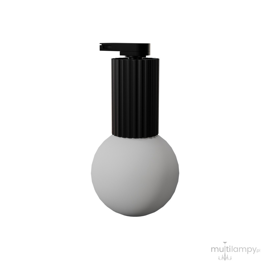 Halo plafon 1xG9 z żarówką 4,5W/4000K IP44 do szyny 3F czarny MYL.00816