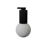 Halo plafon 1xG9 z żarówką 4,5W/4000K IP44 do szyny 3F czarny MYL.00816