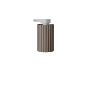 Karbon 10 plafon 1xGU10 do szyny 3F taupe, adapter biały MYL.00916