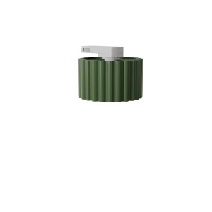 Aura 1 plafon 1xGX53 do szyny 3F zielony oliwkowy, adapter biały MYL.00982