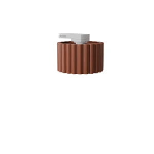 Aura 1 plafon 1xGX53 do szyny 3F ochra czerwona, adapter biały MYL.01000