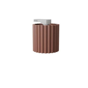 Aura 1 plafon 1xGU10 z żarówką 7W/4000K do szyny 3F mocca, adapter biały MYL.01014