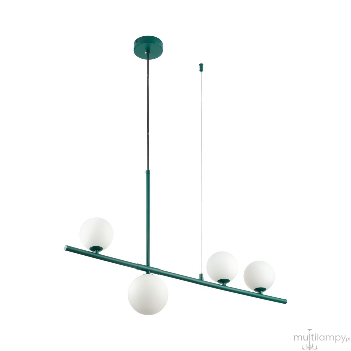 Moderno lampa wisząca 4xG9 szmaragdowa DN1506 green