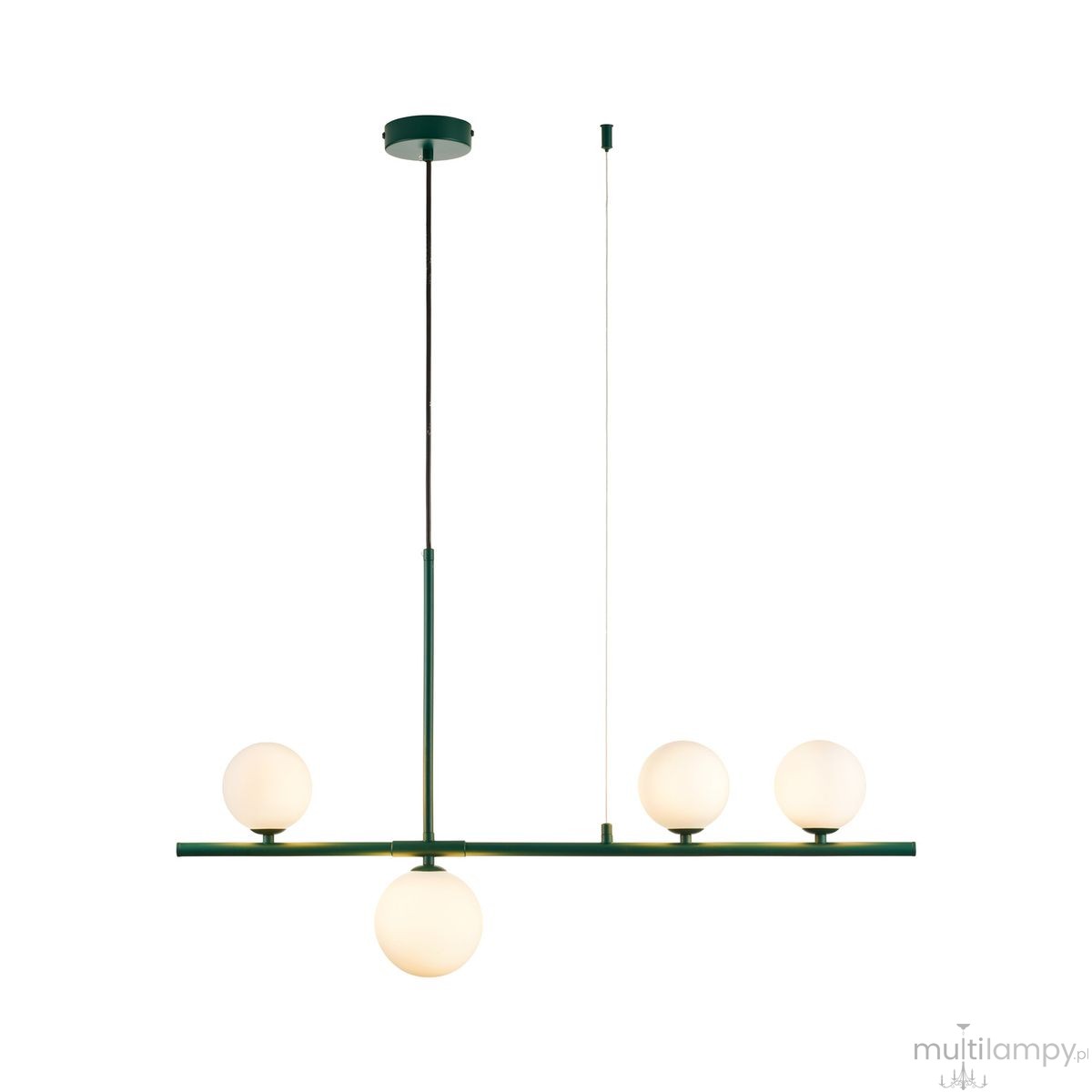 Moderno lampa wisząca 4xG9 szmaragdowa DN1506 green