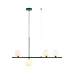 Moderno lampa wisząca 4xG9 szmaragdowa DN1506 green