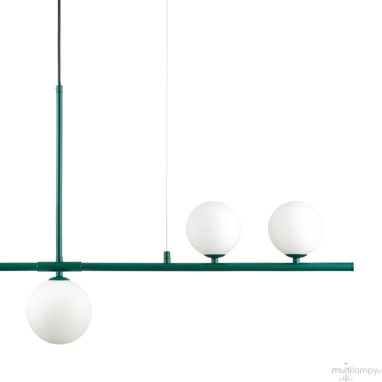 Moderno lampa wisząca 4xG9 szmaragdowa DN1506 green