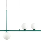 Moderno lampa wisząca 4xG9 szmaragdowa DN1506 green