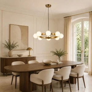 Molecula lampa wisząca 8xG9 złota NOW-10882-60 gold