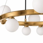 Molecula lampa wisząca 8xG9 złota NOW-10882-60 gold