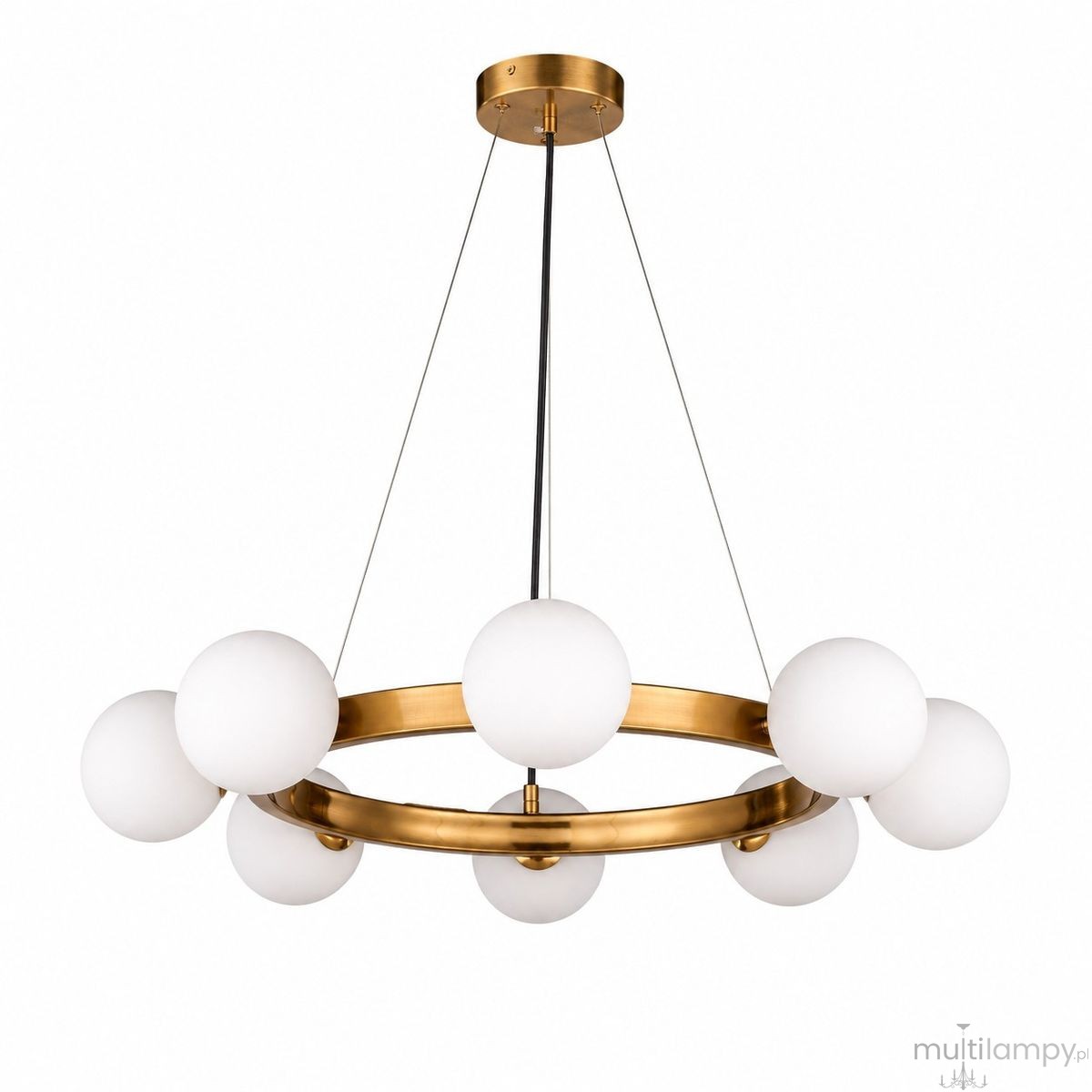 Molecula lampa wisząca 8xG9 złota NOW-10882-60 gold
