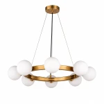 Molecula lampa wisząca 8xG9 złota NOW-10882-60 gold