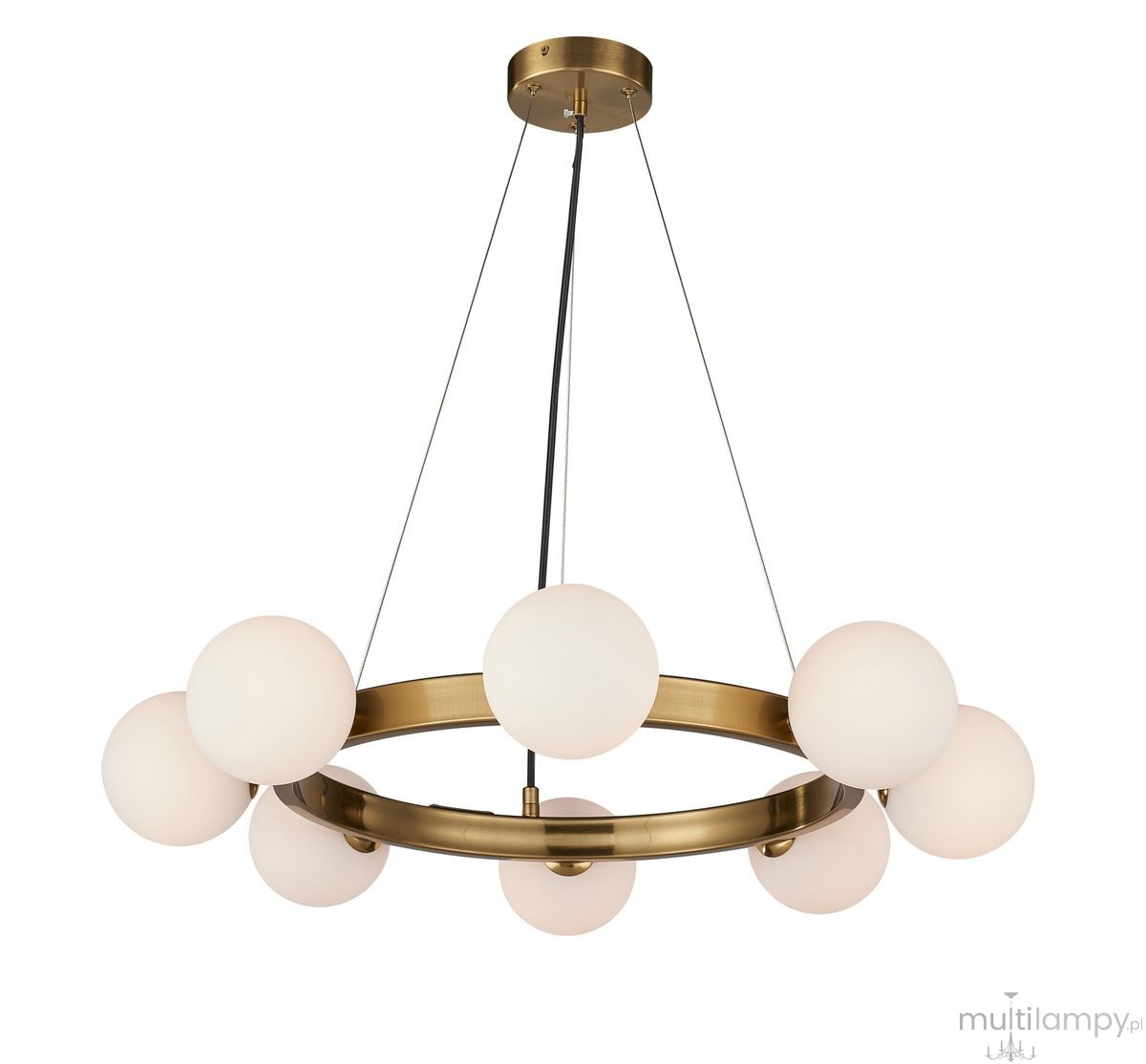 Molecula lampa wisząca 8xG9 złota NOW-10882-60 gold