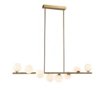 Molecula lampa wisząca 8xG9 złota NOW-10883P8