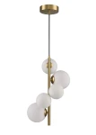 Molecula lampa wisząca 5xG9 złota NOW-10883P3