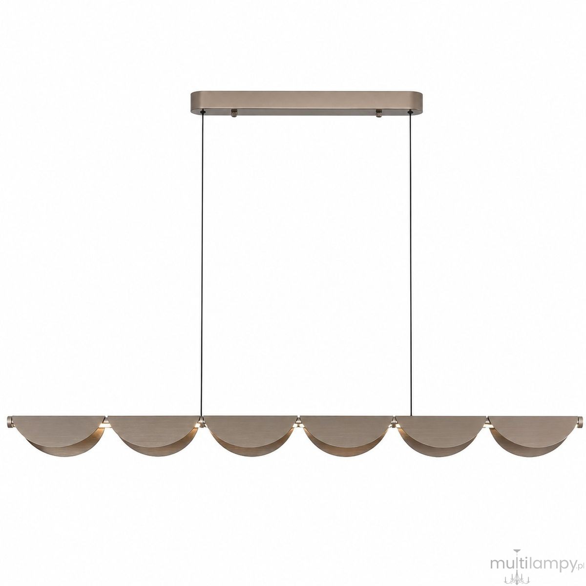 Nami lampa wisząca LED 25W 3000K szara ST-3602-6-LONG