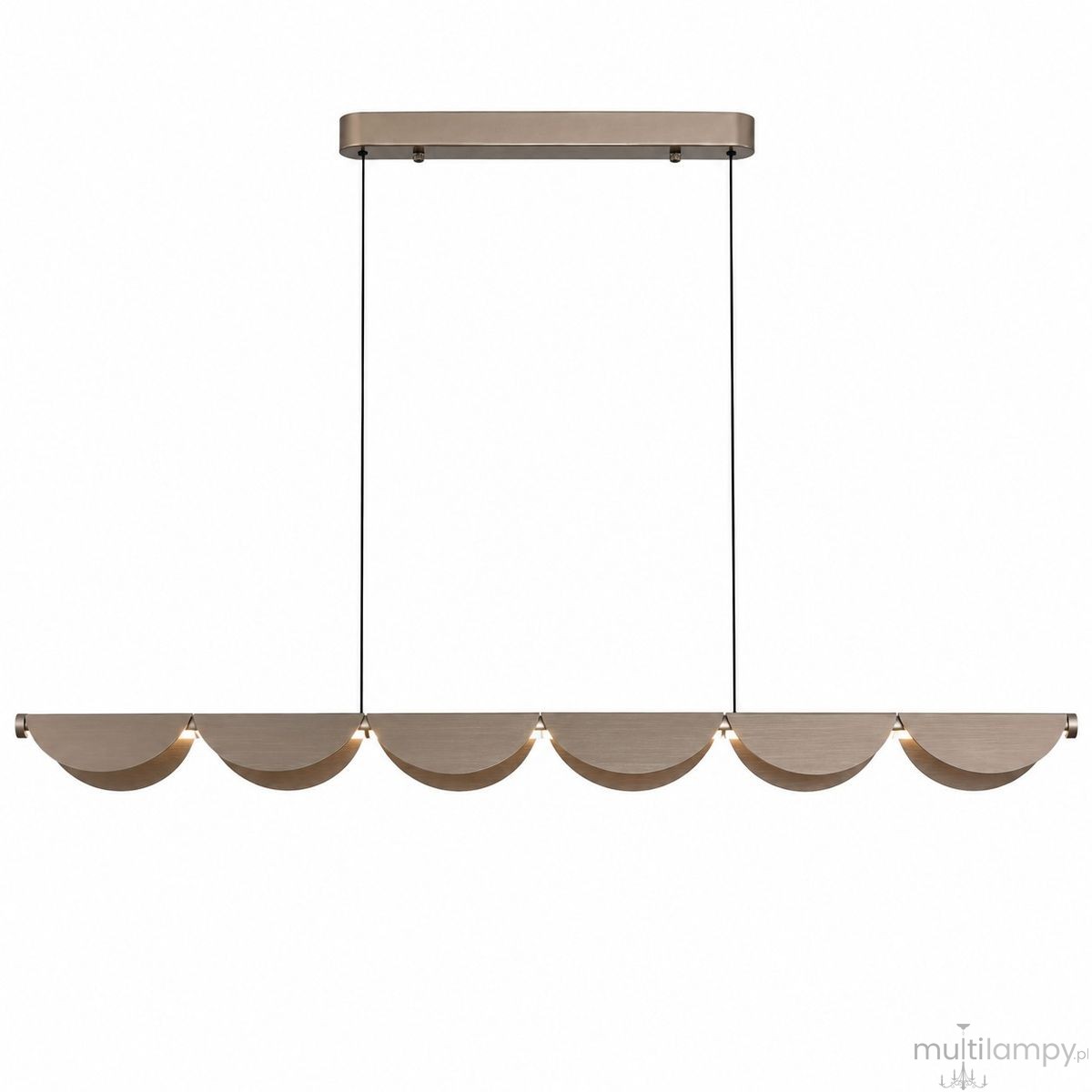 Nami lampa wisząca LED 25W 3000K szara ST-3602-6-LONG