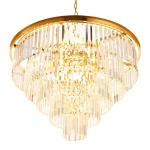 Splendore D80 lampa wisząca 15xE14 złota DN915-80P