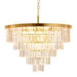 Splendore D80 lampa wisząca 15xE14 złota DN915-80P