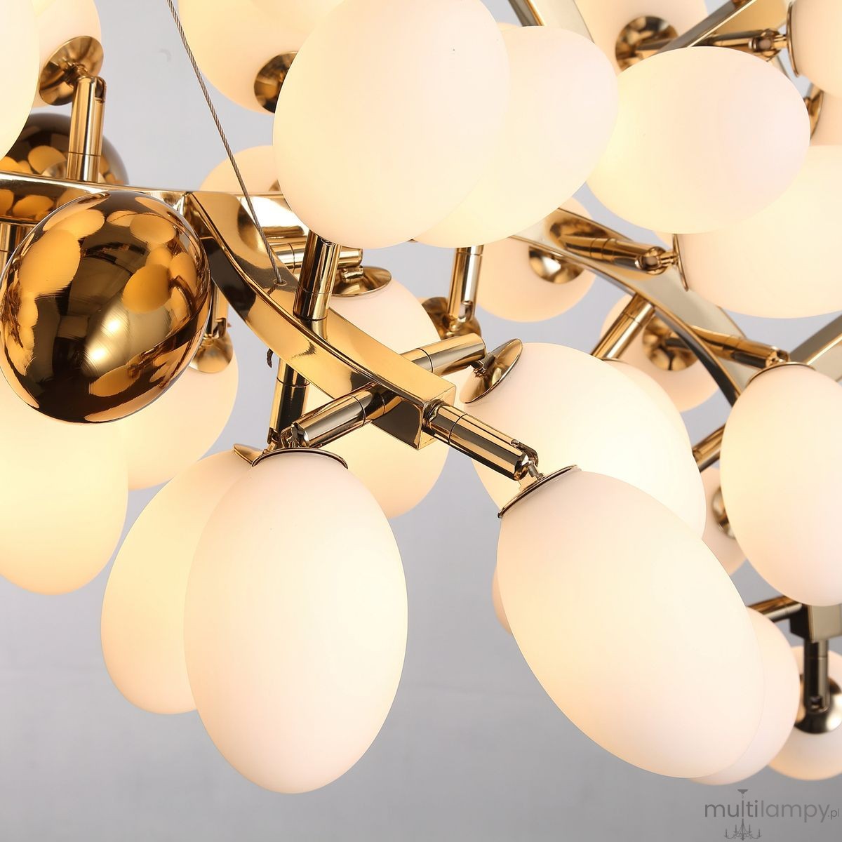 Valentina lampa wisząca 90xG4 złota ST-2601-150