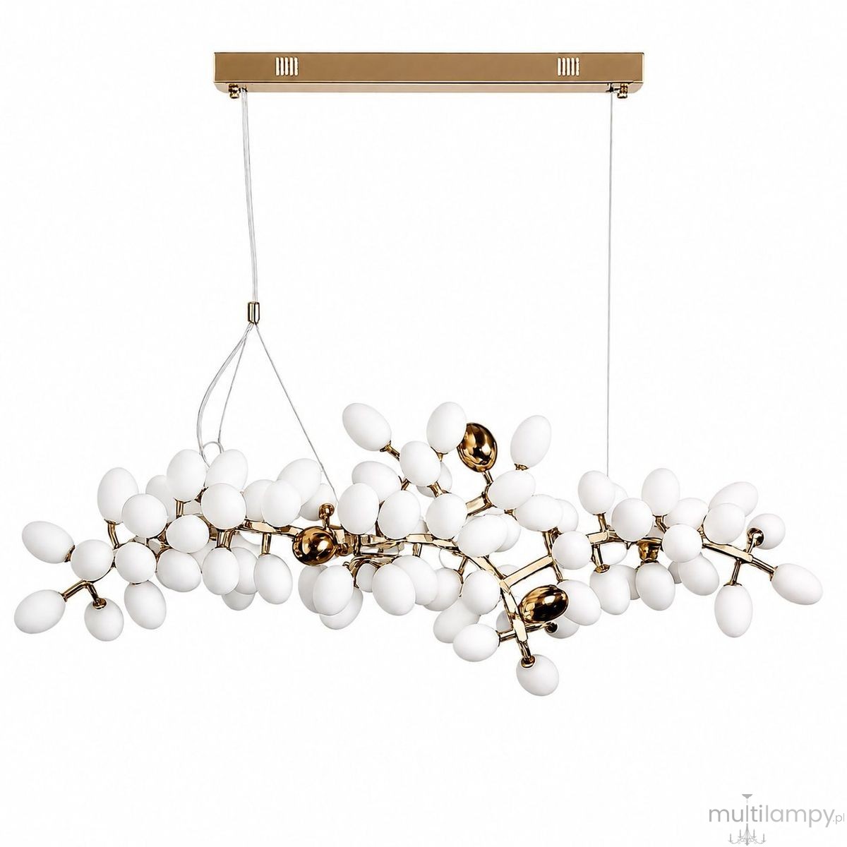 Valentina lampa wisząca 90xG4 złota ST-2601-150