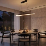 Saturno lampa wisząca LED 30W CCT czarna ML2957