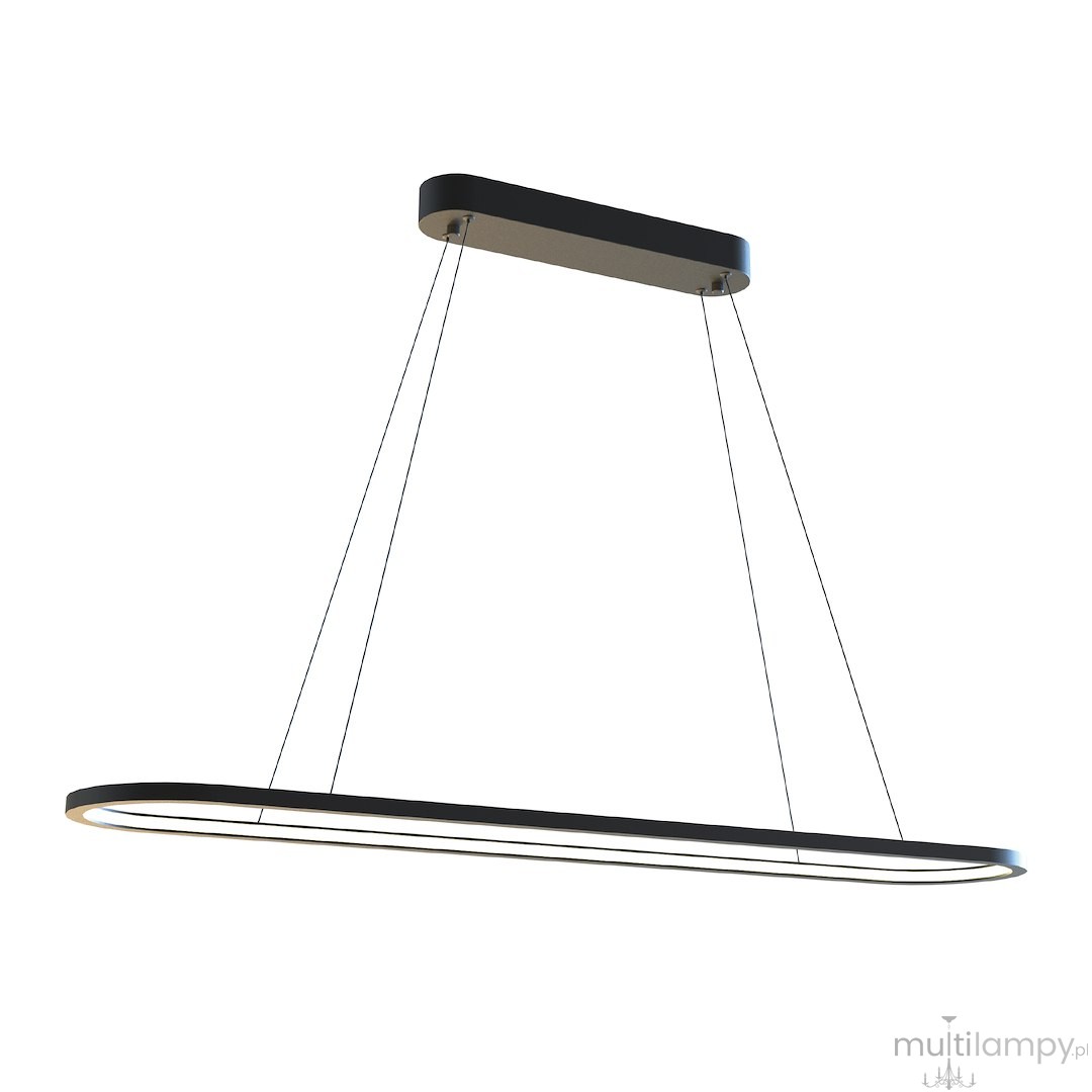 Saturno lampa wisząca LED 30W CCT czarna ML2957