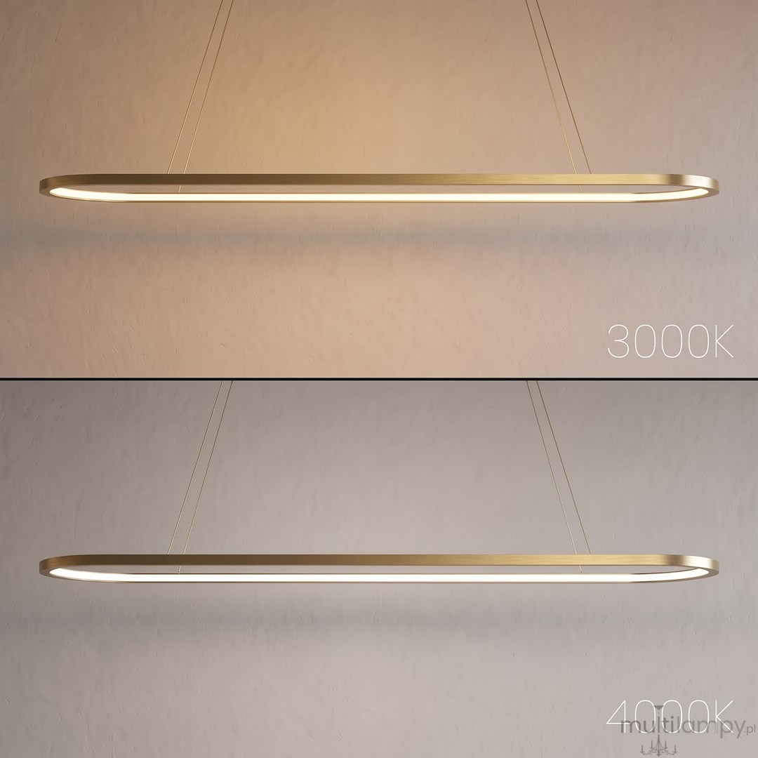 Saturno lampa wisząca LED 30W CCT złota ML2958