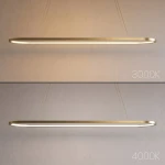 Saturno lampa wisząca LED 30W CCT złota ML2958
