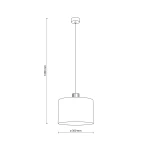 Viga Shade Sosna lampa wisząca E27 sabia 11799
