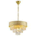 Charlize lampa wisząca 4xE14 złota ML0190